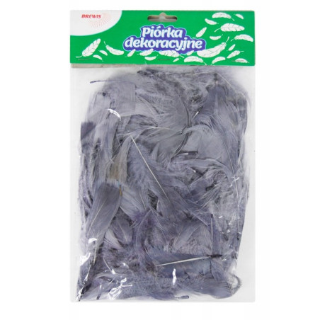 Piórka 7g (5-12cm) P7-13 Szare Brewis Piórka 7g (5-12cm) P7-13 Szare Brewis