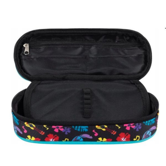 Piórnik saszetka usztywniona z wewnętrzną klapką Stitch Mint Aloha Majewski Piórnik saszetka usztywniona z wewnętrzną klapką Stitch Mint Aloha Majewski