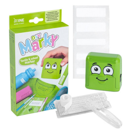 Pieczątka drukarenka do ubrań Colop MARKY DIY 20 zielona