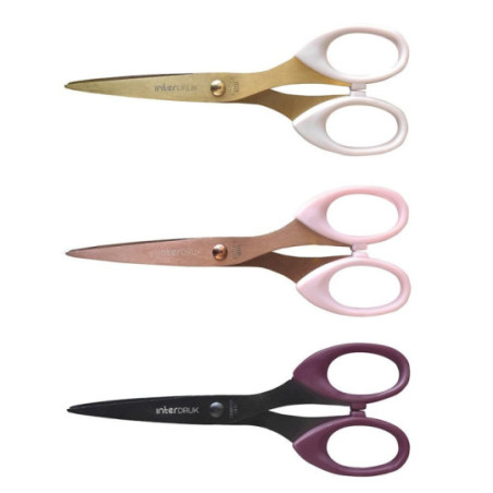 Nożyczki INT 16 cm Satin Gold Interdruk