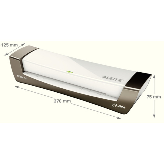 Laminator A4 Leitz iLAM Office srebrny