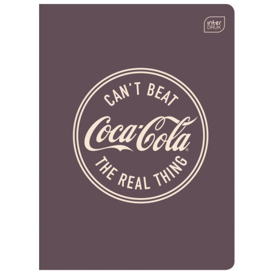 Zeszyt A5/60K kratka M Hybrid Coca Cola 70g Interdruk