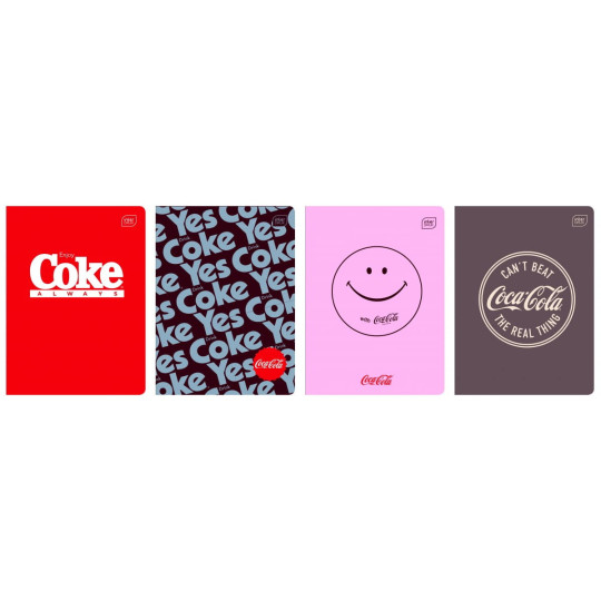 Zeszyt A5/60K kratka M Hybrid Coca Cola 70g Interdruk Zeszyt A5/60K kratka M Hybrid Coca Cola 70g Interdruk