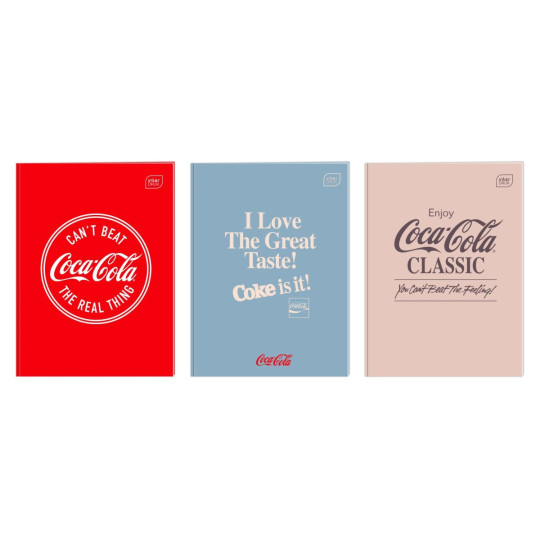 Zeszyt A4/60K kratka M Hybrid Coca Cola Interdruk