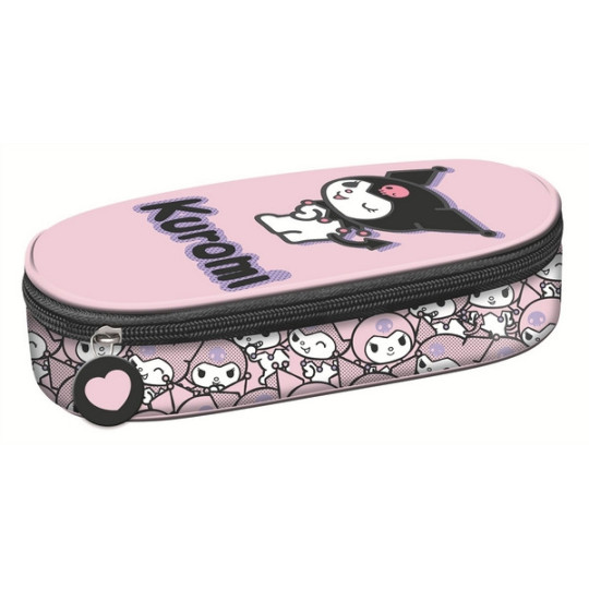 Piórnik saszetka usztywniona z wew. klapką PLC-01 Kuromi Pink Majewski