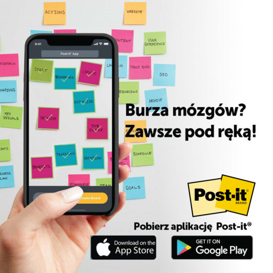 Karteczki samoprzylepne Post-it Super Sticky Playful 76x76mm 6x90k