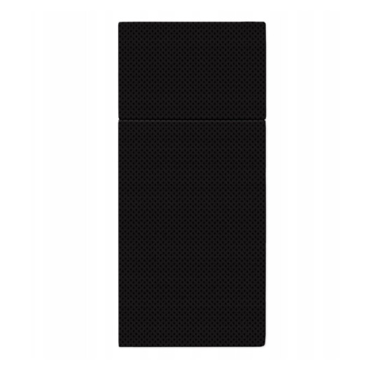 Serwetki 32 cm x 38 cm Pocket na sztućce Softpoint czarne PAW