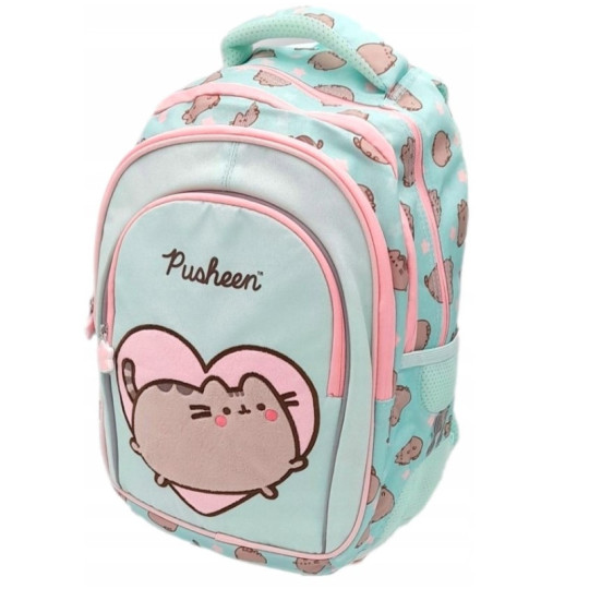 Plecak 4-komorowy BPL-58  PUSHEEN MINT mkmp Majewski