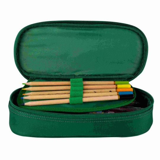Piórnik z klapką Oxford Esse zielony 400159640 Piórnik z klapką Oxford Esse zielony 400159640
