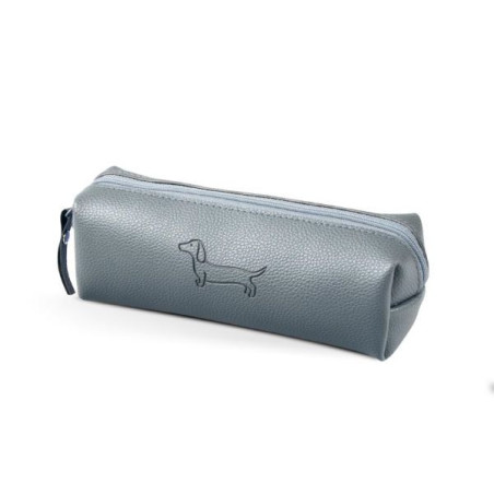 Piórnik tuba mini cube Sharky ciemny szary 8071374 MFP