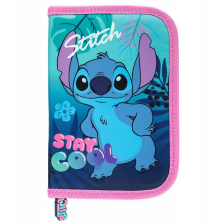 Piórnik dwuklapkowy bez wyposażenia STITCH Majewski Piórnik dwuklapkowy bez wyposażenia STITCH Majewski