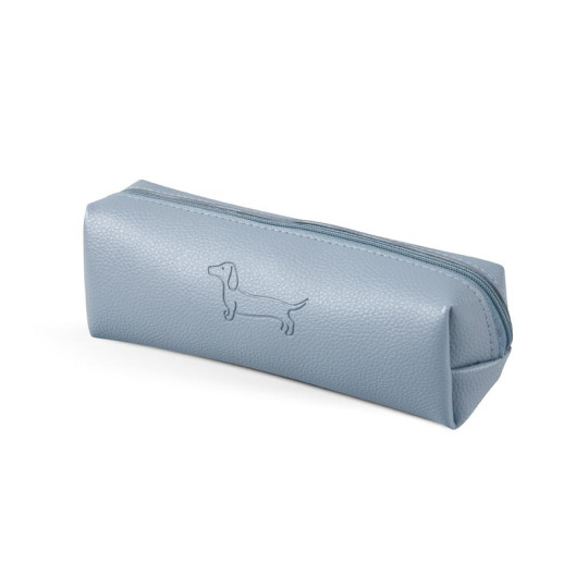 Piórnik tuba mini cube Sharky jasny szary MFP
